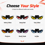 Six Evil Eyes color styles