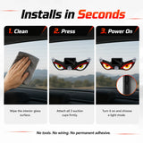 Three-step suction cup installation guide